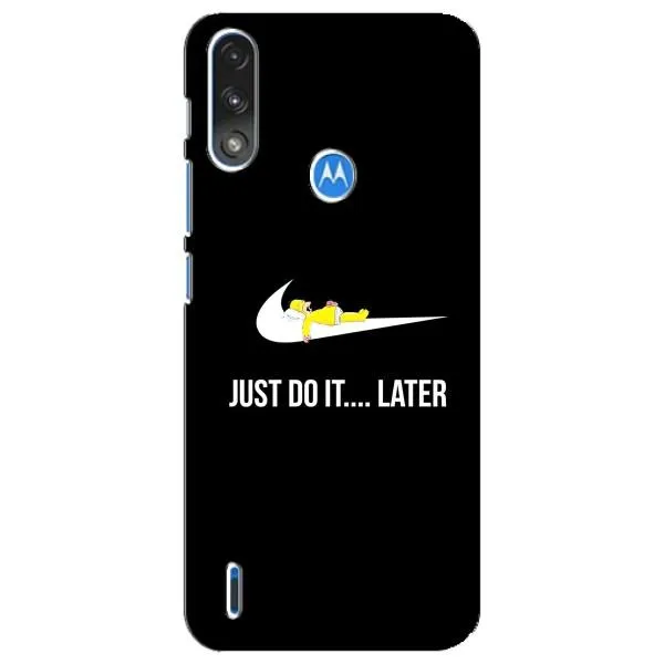 Чехол с принтом «Гомер Later» для Motorola E7 Power Чехол с принтом «Гомер Later» для Motorola E7 Power