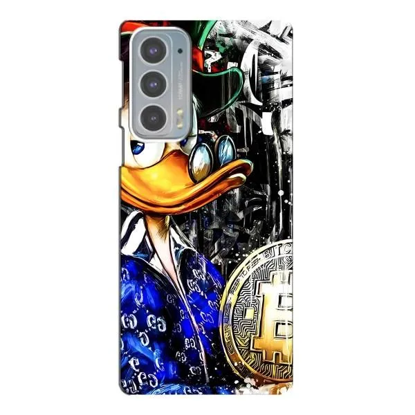 Чехол с принтом «Биткойн Скрудж» для Motorola Edge 20