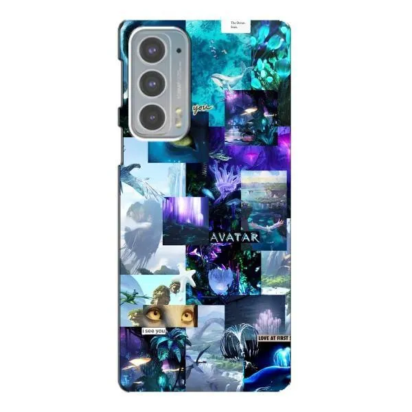Чехол с принтом «коллаж Аватар» для Motorola Edge 20