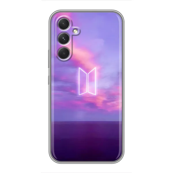 Чехол с принтом «BTS логотип» для Motorola Edge 30 Pro
