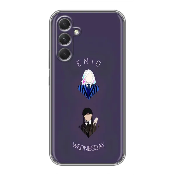 Чехол с принтом «Уэнздей и подруга» для Motorola Edge 30 Pro