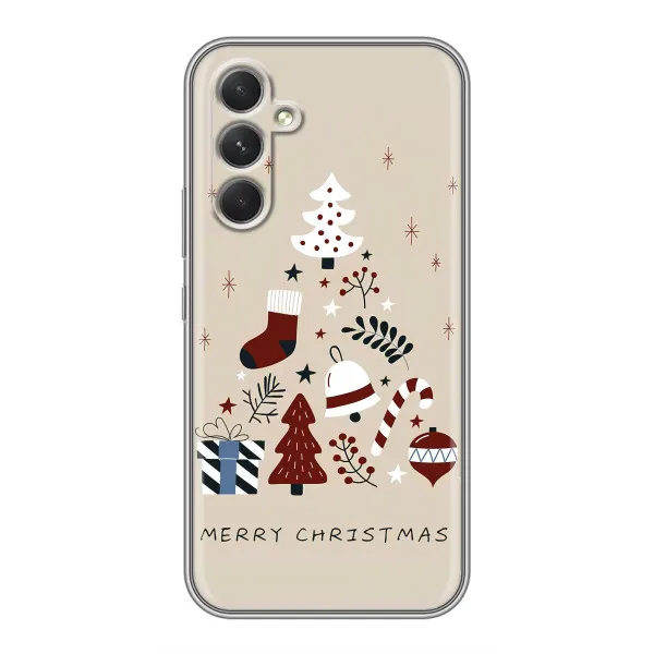 Чехол с принтом «Merry Christmas» для Motorola Edge 30