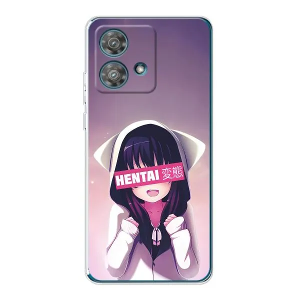 Чехол с принтом «Hentai chan» для Motorola Edge 40 Neo