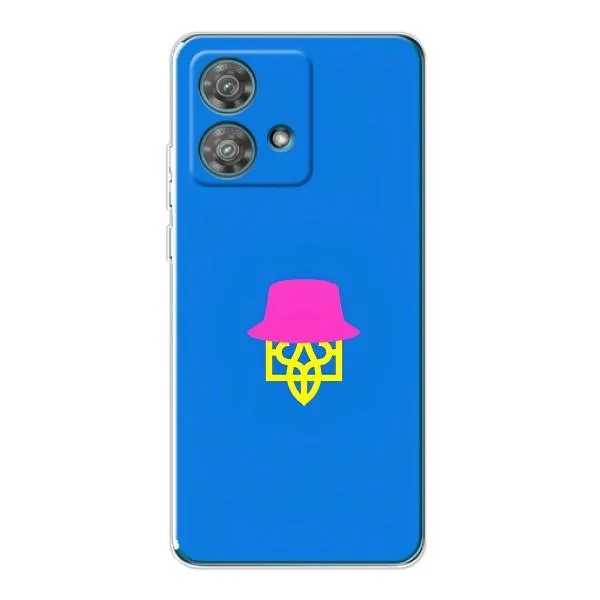 Чехол с принтом «Шапка на гербу» для Motorola Edge 40 Neo Чехол с принтом «Шапка на гербу» для Motorola Edge 40 Neo