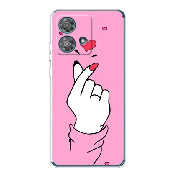 Чехол с принтом «Знак Love» для Motorola Edge 40 Neo