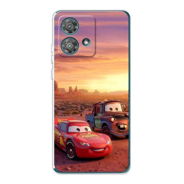 Чехол с принтом «Маквин и Метр» для Motorola Edge 40 Neo Чехол с принтом «Маквин и Метр» для Motorola Edge 40 Neo