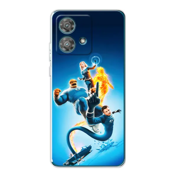 Чехол с принтом «Герои Фантастическая Четверка» для Motorola Edge 40 Neo