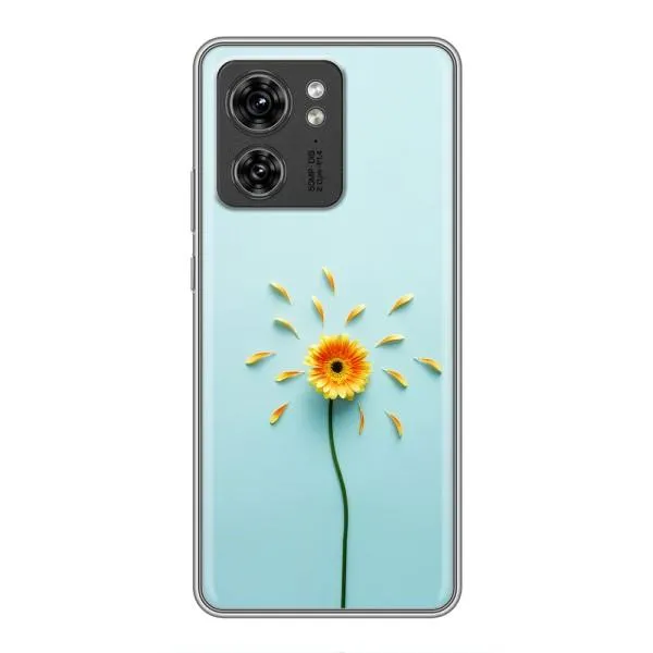 Чехол с принтом «Желтый цветок» для Motorola Edge 40 Pro