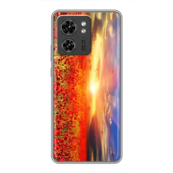 Чехол с принтом «Поле тюльпанов» для Motorola Edge 40 Pro
