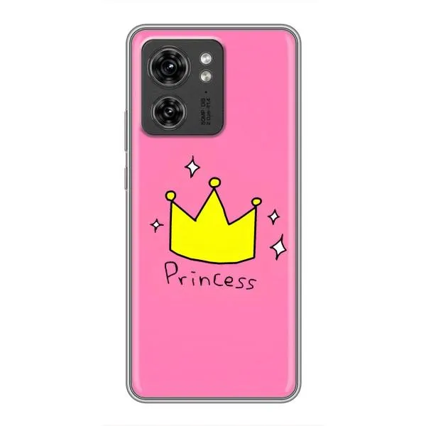 Чехол с принтом «Princess» для Motorola Edge 40 Pro