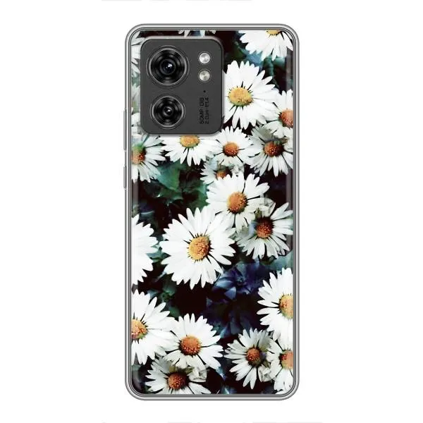 Чехол с принтом «Ромашки» для Motorola Edge 40 Pro