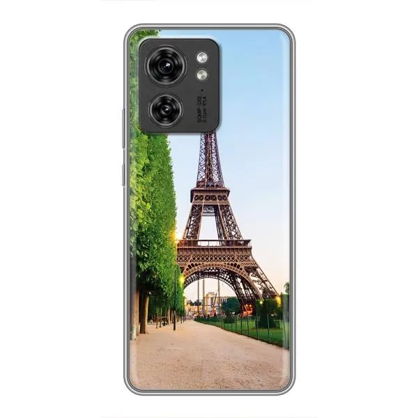 Чехол с принтом «Дорога в Париж» для Motorola Edge 40 Pro