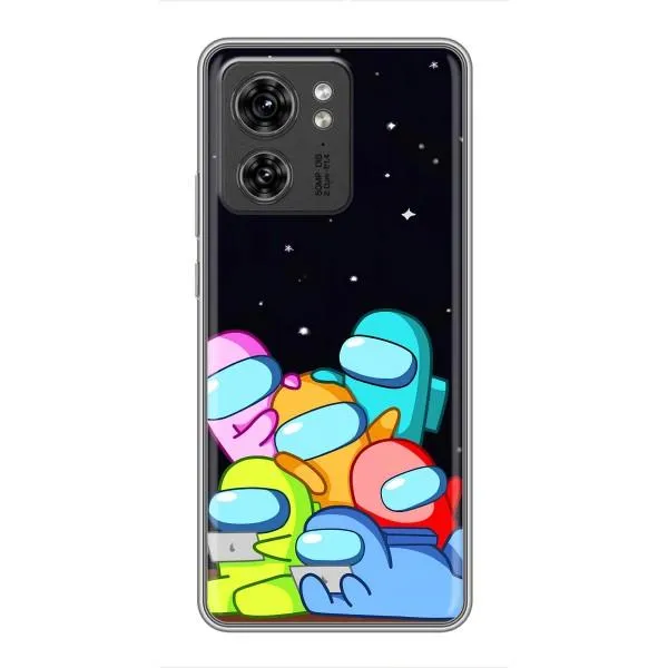 Чехол с принтом «Скины в космосе» для Motorola Edge 40 Pro