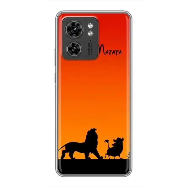 Чехол с принтом «Акуна Матата закат» для Motorola Edge 40 Pro