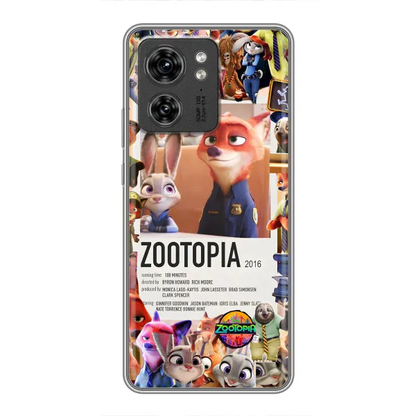 Чехол с принтом «Постер Зверополис» для Motorola Edge 40 Pro