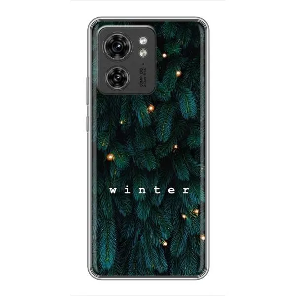 Чехол с принтом «Winter» для Motorola Edge 40 Pro