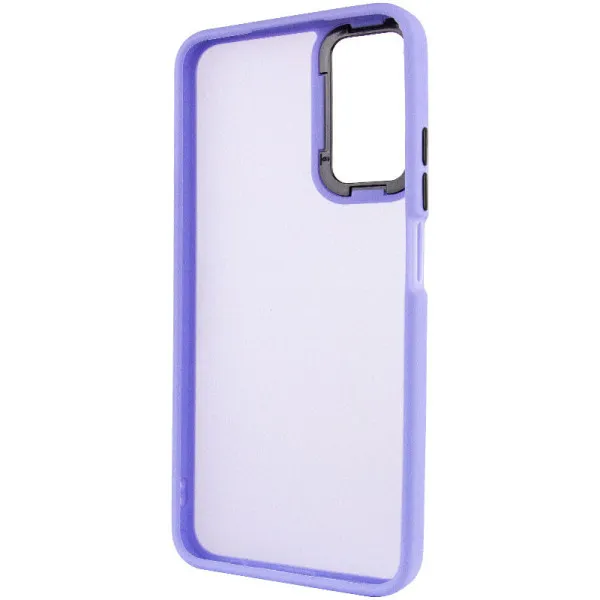 Чохол TPU+PC Lyon Frosted для Motorola Edge 50 Fusion / G85 — Фіолетовий — фото 3