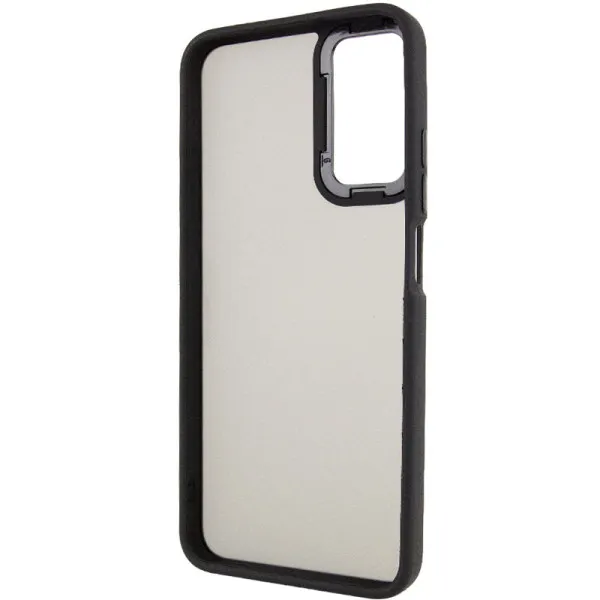 Чохол TPU+PC Lyon Frosted для Motorola Edge 50 Fusion / G85 — Чорний — фото 3