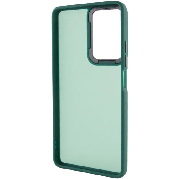 Чохол TPU+PC Lyon Frosted для Motorola Edge 50 Fusion / G85 — Зелений — фото 2