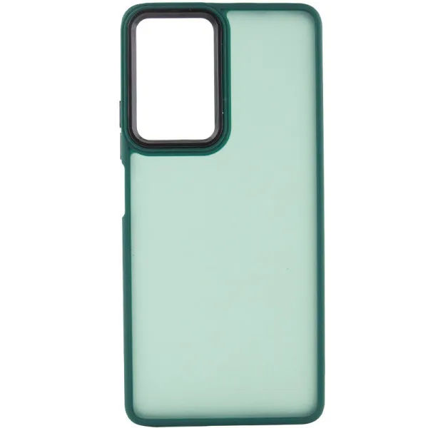Чохол TPU+PC Lyon Frosted для Motorola Edge 50 Fusion / G85 — Зелений — фото 3