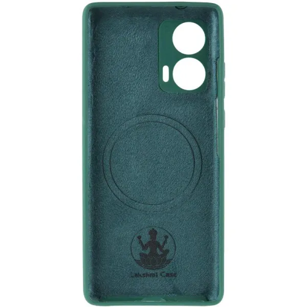 Чехол Silicone Cover Lakshmi Full Camera (AA) with Magnetic Fit для Motorola Edge 50 Fusion — Зеленый — фото 3