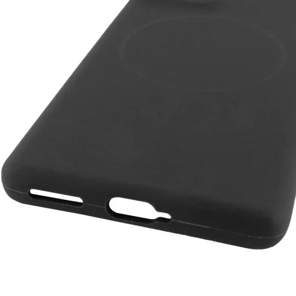 Чехол Silicone Cover Lakshmi Full Camera (AA) with Magnetic Fit для Motorola Edge 50 Fusion — Черный — фото 5