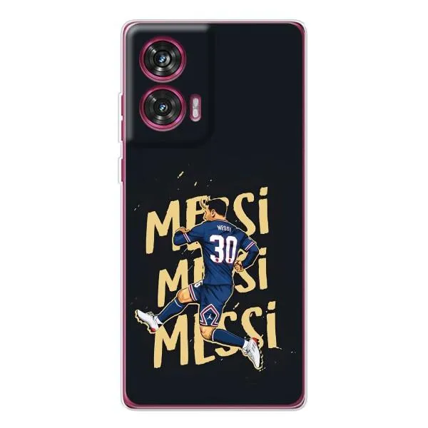 Чехол с принтом «Messi ПСЖ» для Motorola Edge 50 Fusion