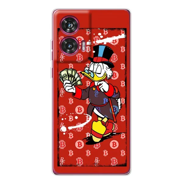 Чехол с принтом «Scrooge MagDag» для Motorola Edge 50 Fusion