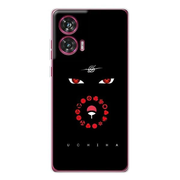 Чехол с принтом «глаза Итачи» для Motorola Edge 50 Fusion