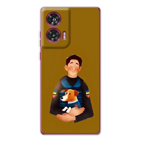 Чохол з принтом «ЗСУ Патрон» для Motorola Edge 50 Fusion