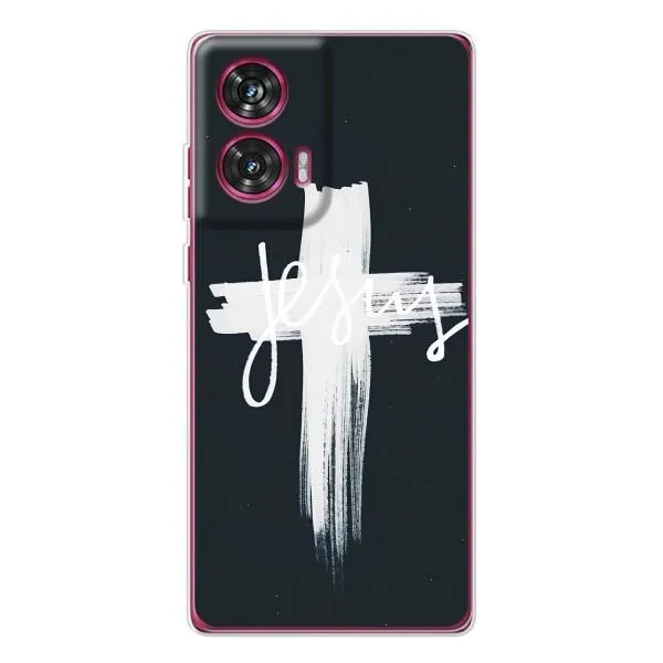 Чехол с принтом «Иисус» для Motorola Edge 50 Fusion