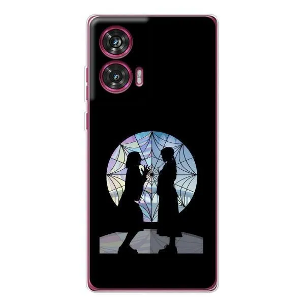 Чехол с принтом «комната Уэнздей» для Motorola Edge 50 Fusion