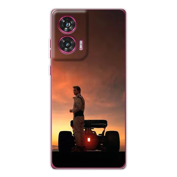 Чехол с принтом «Ф1 Гейс» для Motorola Edge 50 Fusion