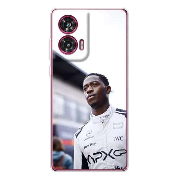 Чехол с принтом «Ф1 Пирс» для Motorola Edge 50 Fusion