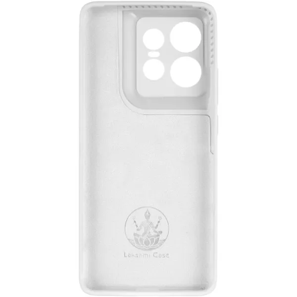Чехол Silicone Cover Lakshmi Full Camera (AAA) для Motorola Edge 50 Pro — Белый — фото 2