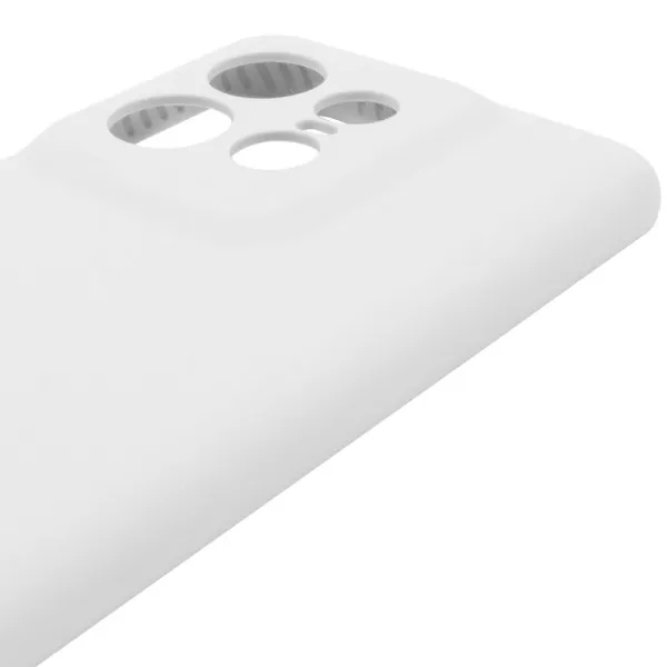 Чехол Silicone Cover Lakshmi Full Camera (AAA) для Motorola Edge 50 Pro — Белый — фото 3
