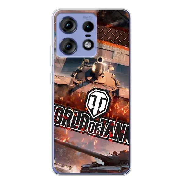 Чехол с принтом «World of Tanks» для Motorola Edge 50 Pro Чехол с принтом «World of Tanks» для Motorola Edge 50 Pro