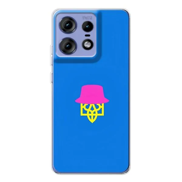 Чехол с принтом «Шапка на гербу» для Motorola Edge 50 Pro