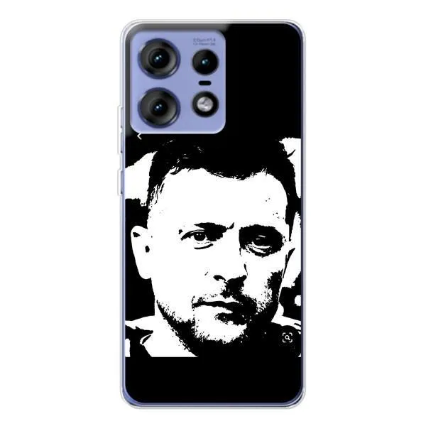 Чехол с принтом «Зеленский АРТ» для Motorola Edge 50 Pro Чехол с принтом «Зеленский АРТ» для Motorola Edge 50 Pro