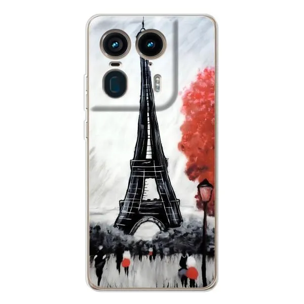 Чохол з принтом «Вежа в Парижі» для Motorola Edge 50 Ultra