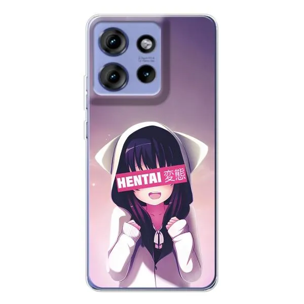 Чехол с принтом «Hentai chan» для Motorola Edge 50