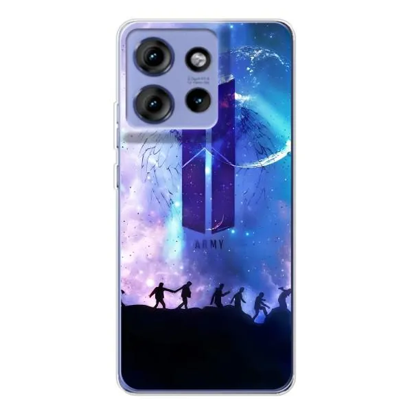 Чехол с принтом «Army BTS» для Motorola Edge 50