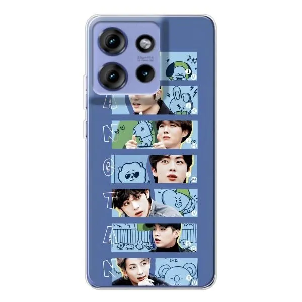 Чехол с принтом «Bangtan» для Motorola Edge 50