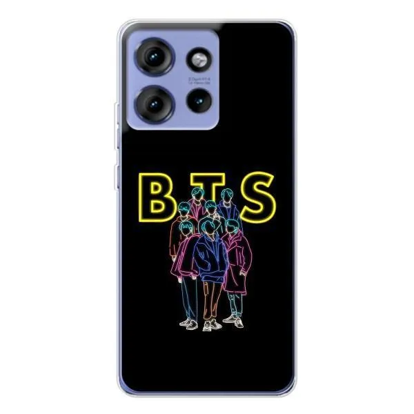 Чехол с принтом «BTS стайл» для Motorola Edge 50