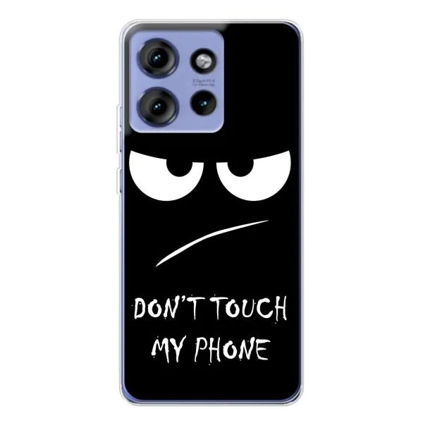 Чехол с принтом «Dont Touch» для Motorola Edge 50