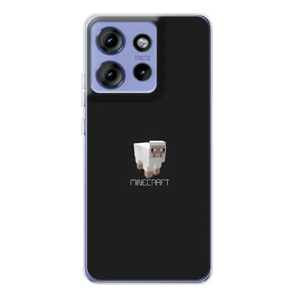 Чехол с принтом «Овечка Майнкрафт» для Motorola Edge 50