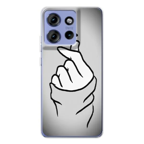 Чехол с принтом «Значок Love» для Motorola Edge 50
