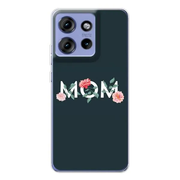 Чехол с принтом «Mom дизайн» для Motorola Edge 50