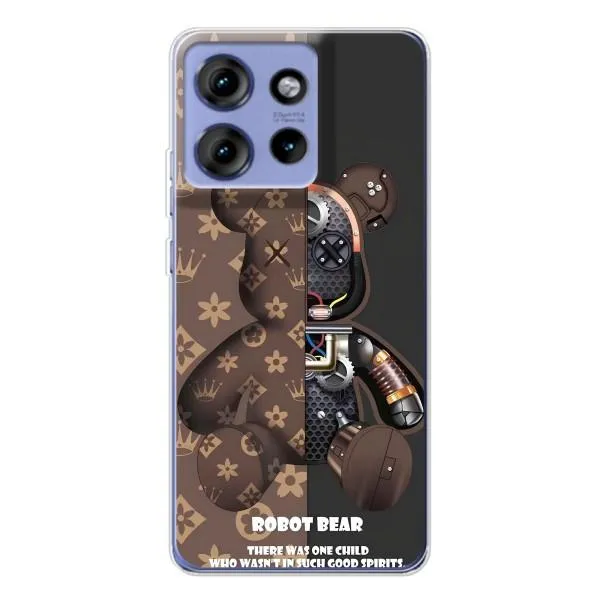 Чехол с принтом «Медведь Луи Витон» для Motorola Edge 50 Чехол с принтом «Медведь Луи Витон» для Motorola Edge 50