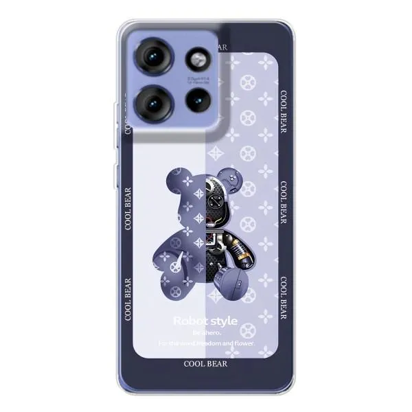Чехол с принтом «Медвежонок LV» для Motorola Edge 50 Чехол с принтом «Медвежонок LV» для Motorola Edge 50